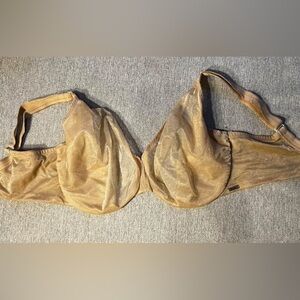Gossard sheer nude bra, US 34I UK 34G